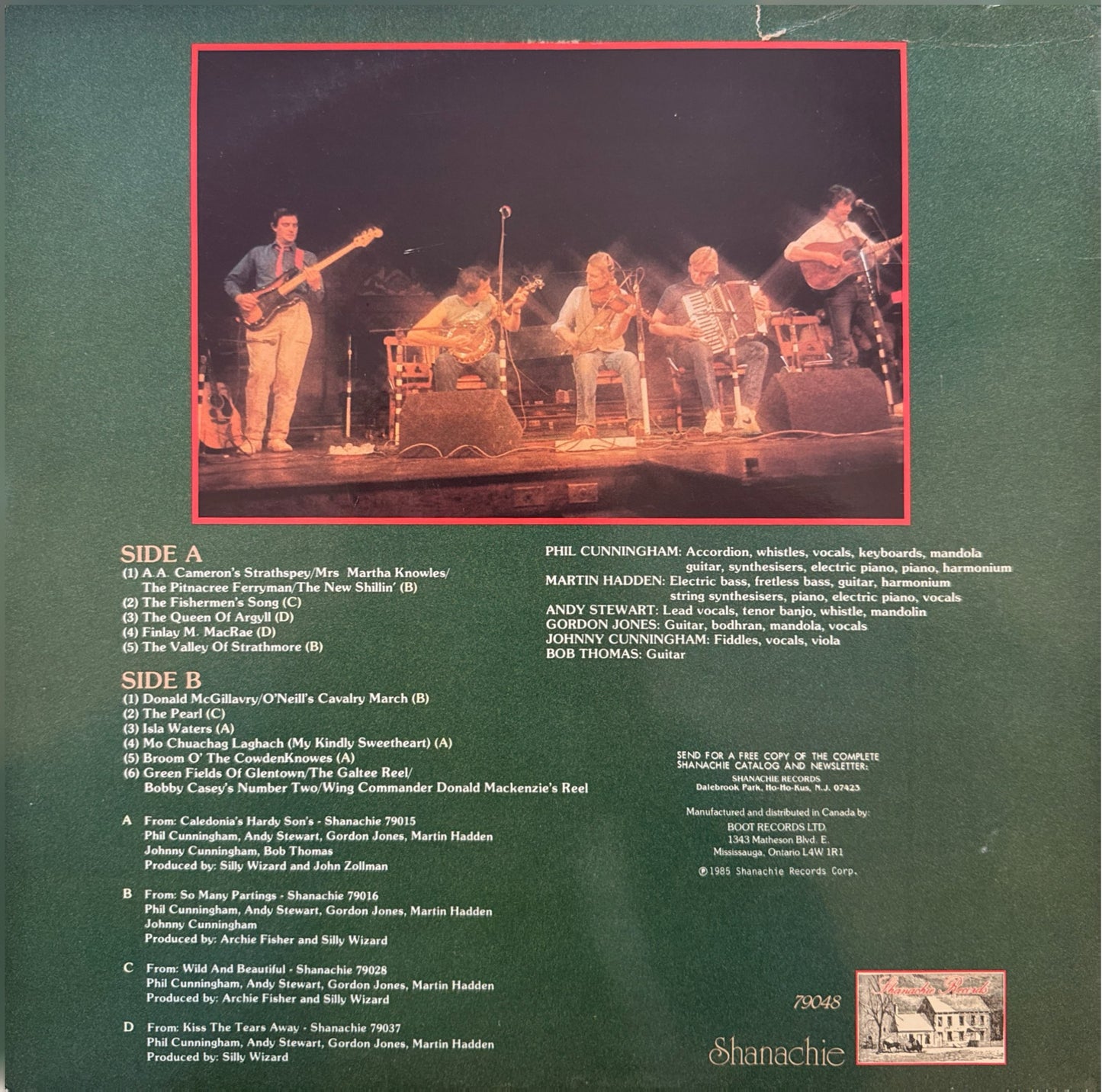 Silly Wizard - The Best of Silly Wizard LP VG+/VG+