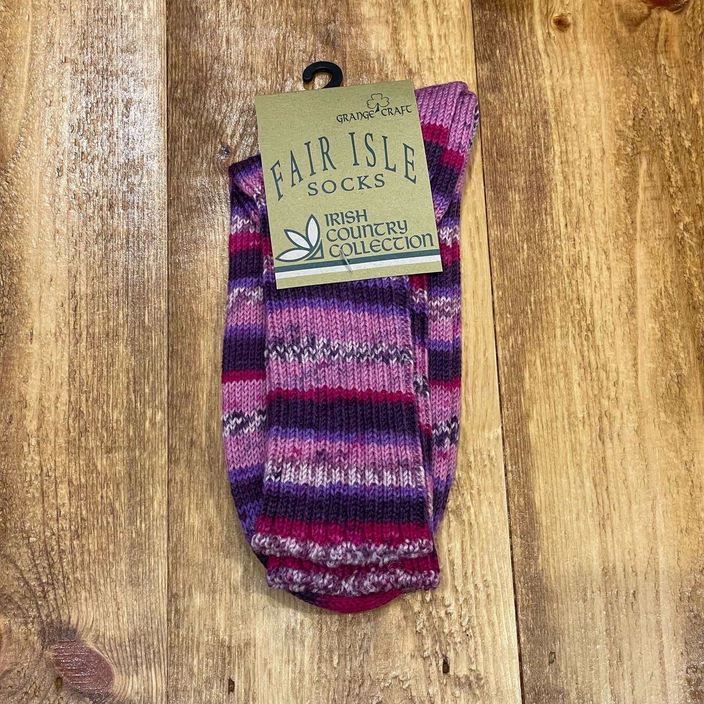 Medium Fair Isle Socks