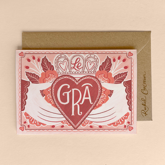 Le Gra Claddagh Card