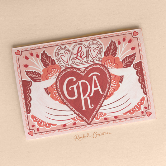Le Gra Claddagh Card
