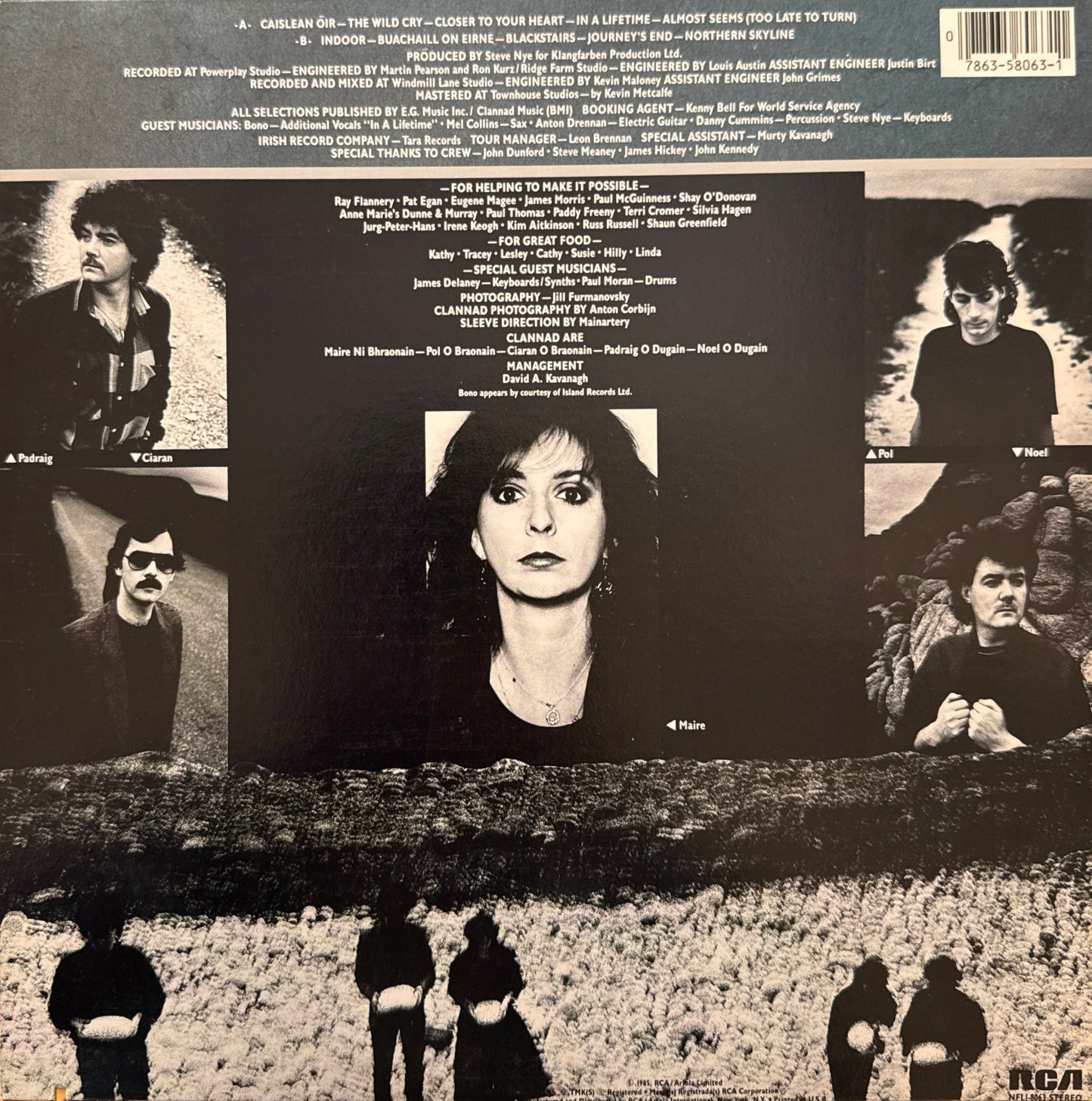 Clannad - Macalla LP VG+/VG+