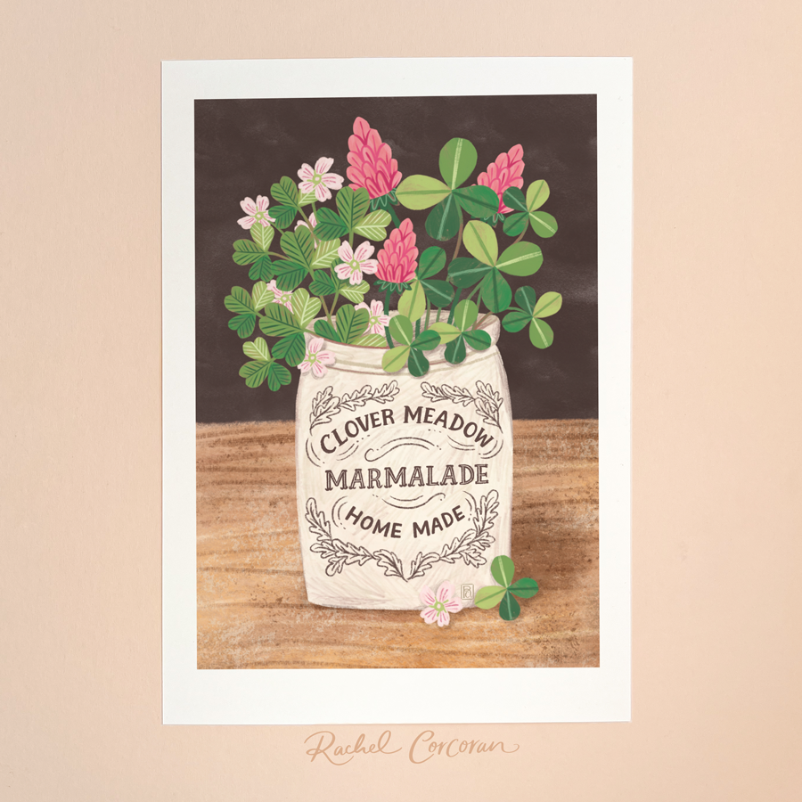 Clover Meadow Marmalade Print