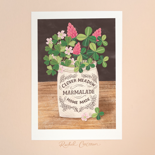 Clover Meadow Marmalade Print