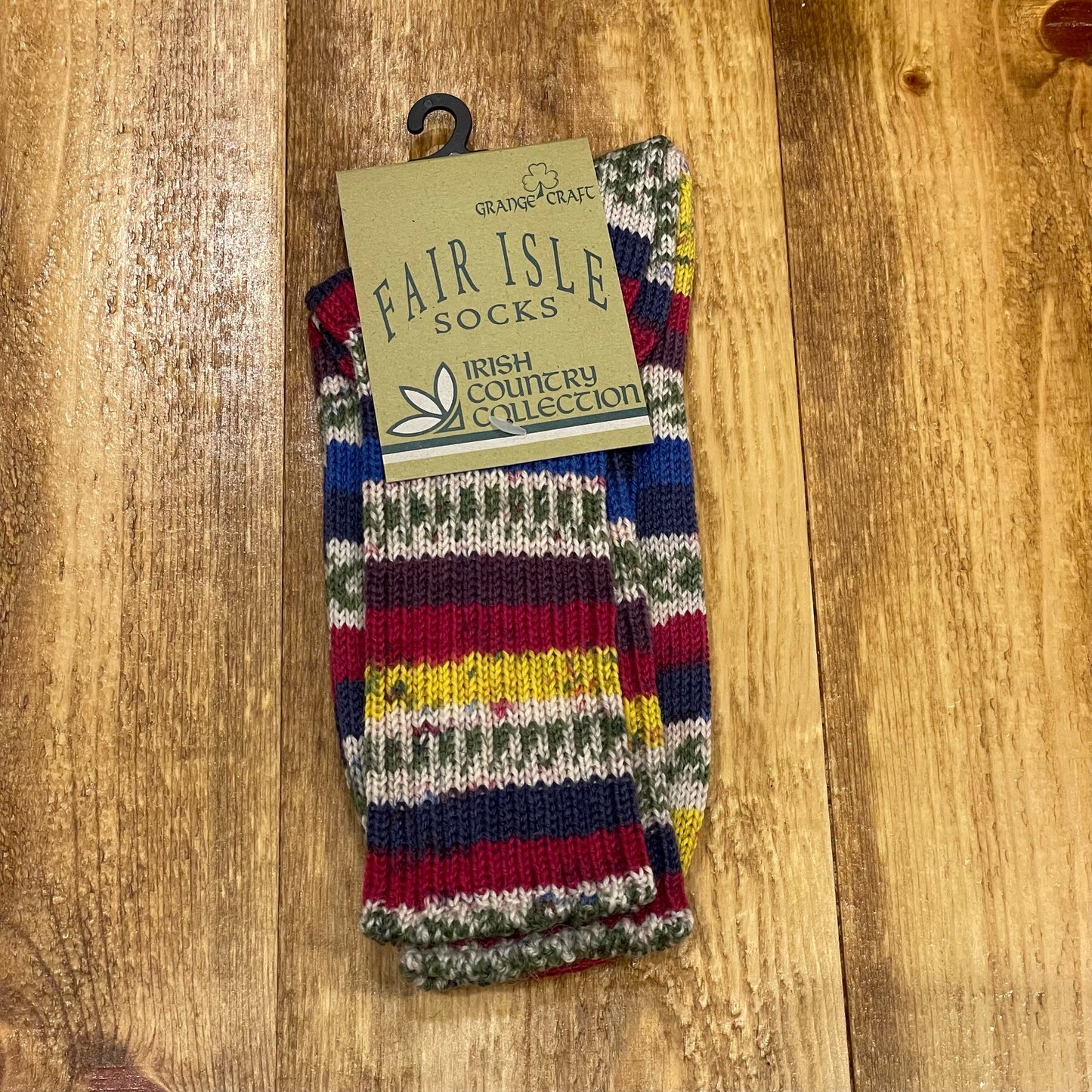 Medium Fair Isle Socks