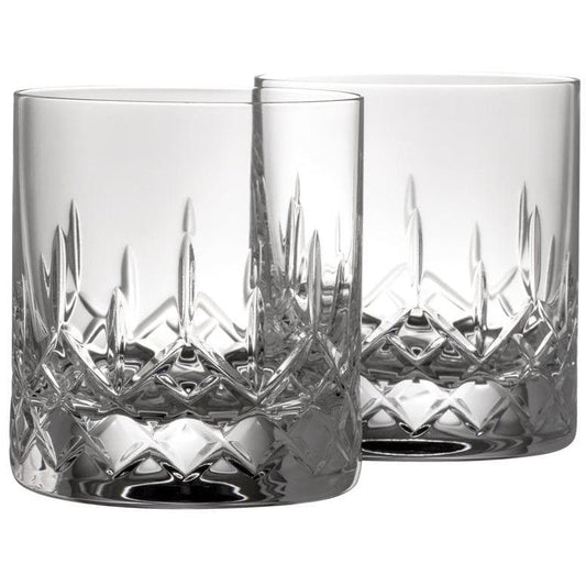 Longford Old Fashioned Crystal Glasses - Pair