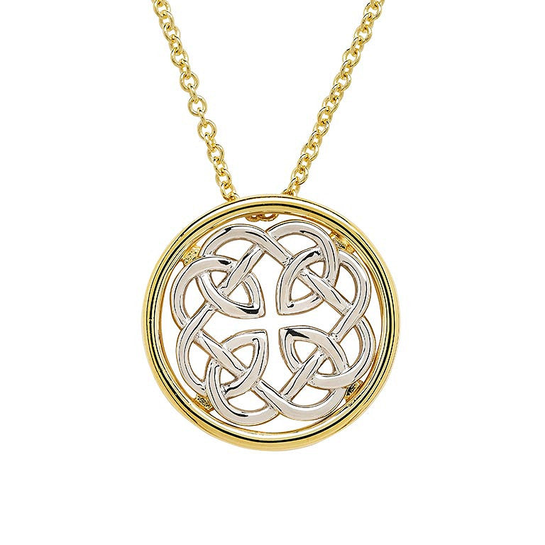 Gold Vermeil Celtic Knot Necklace
