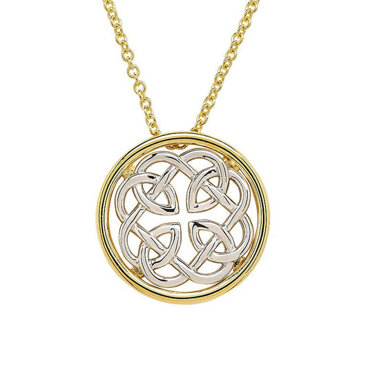 Gold Vermeil Celtic Knot Necklace