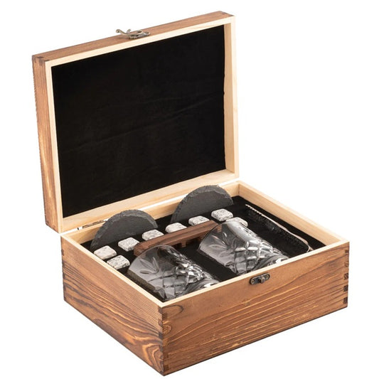 Boxed Renmore Crystal Whiskey Set