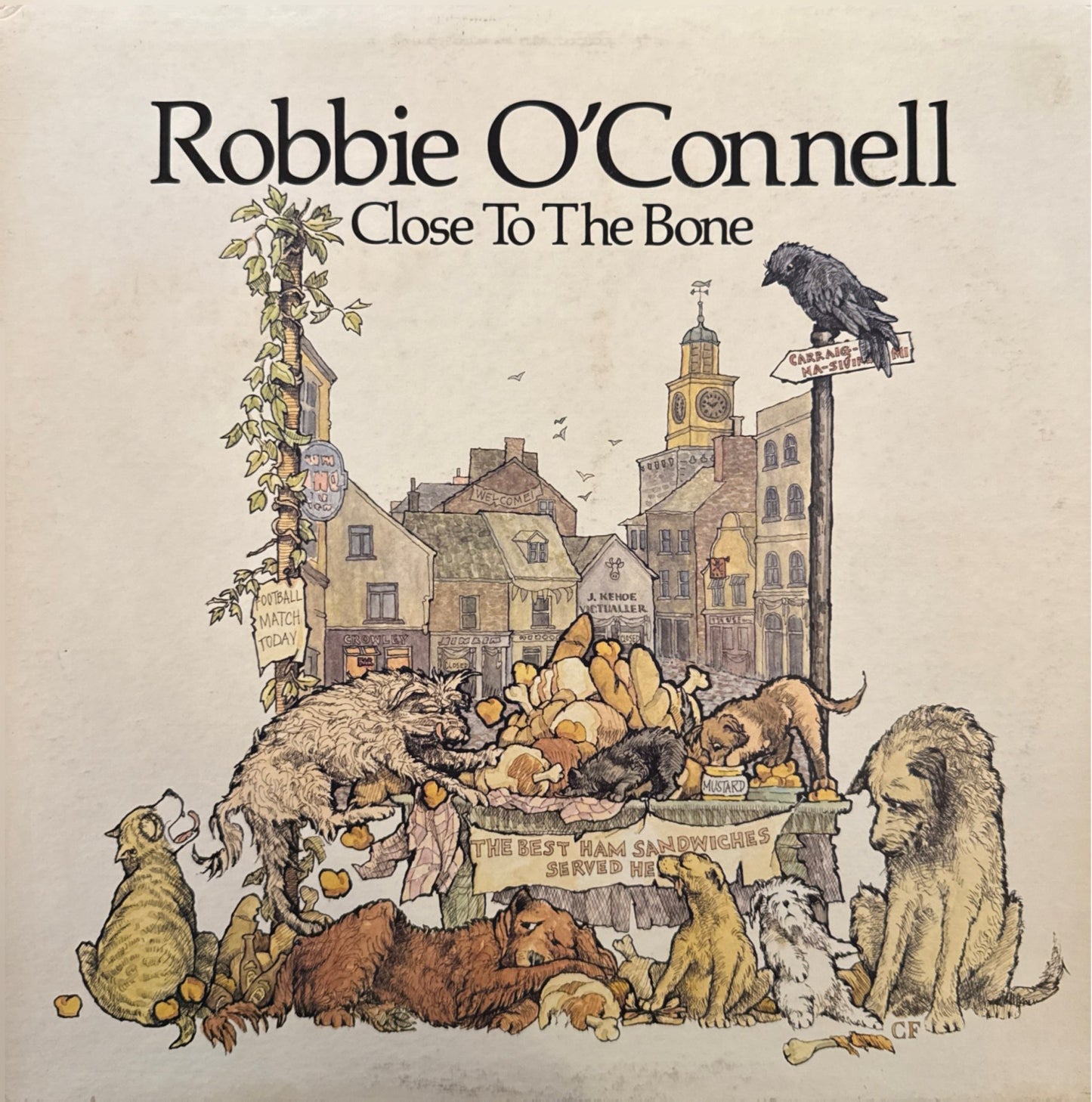 Robbie O'Connell - Close to the Bone LP VG/VG+