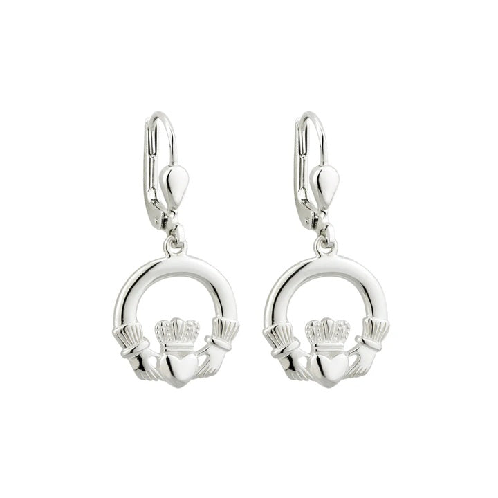 Claddagh Drop Earrings