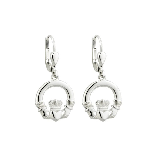 Claddagh Drop Earrings