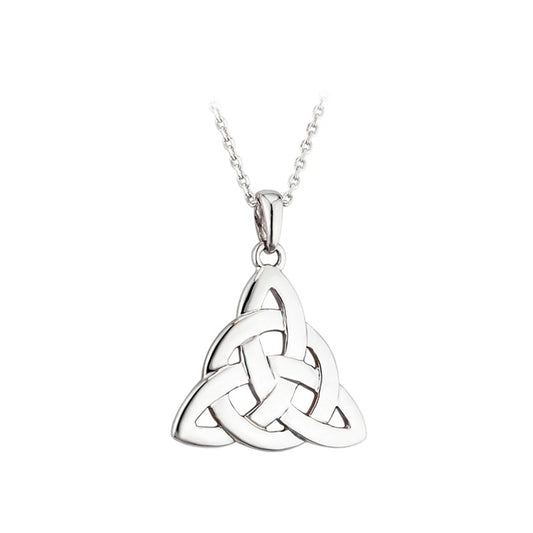 Sterling Silver Triquetra Necklace