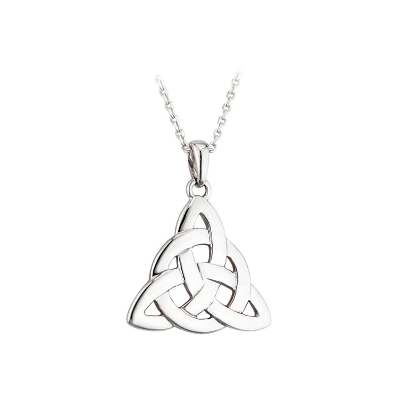 Sterling Silver Triquetra Necklace