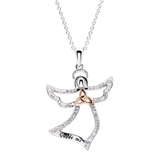 Guide Me Angel Trinity Necklace