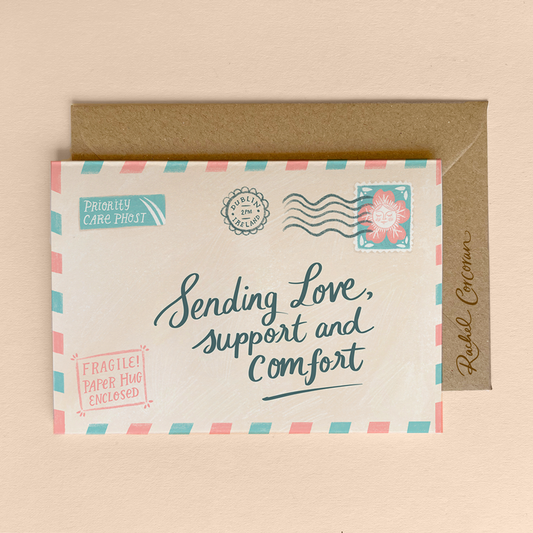 Sending Love, Support, Comfort Card