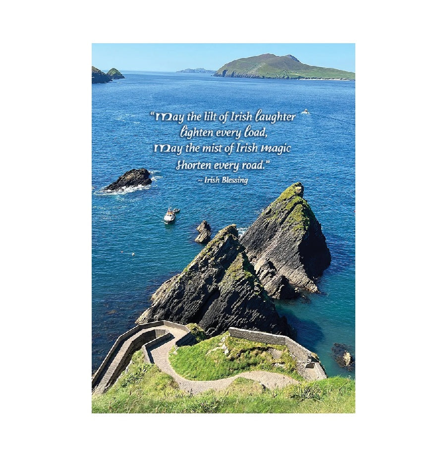 Shorten Every Road Irish Birthday Card