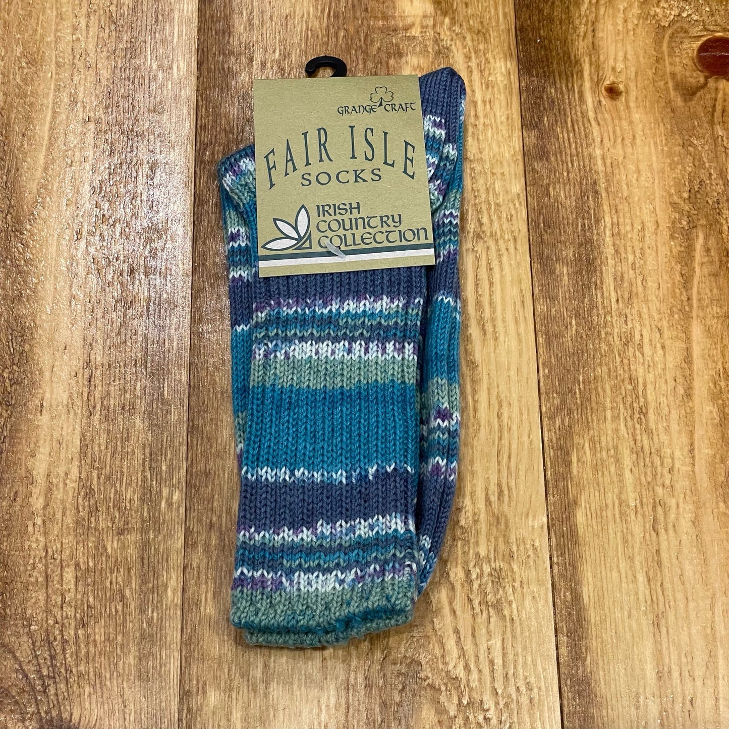 Medium Fair Isle Socks