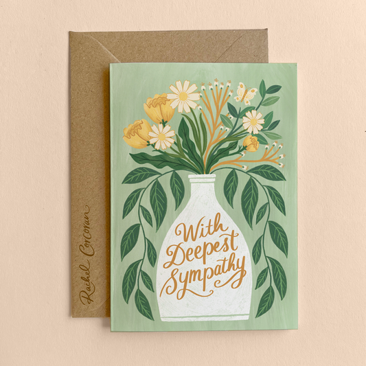 With Deepest Sympathy Card
