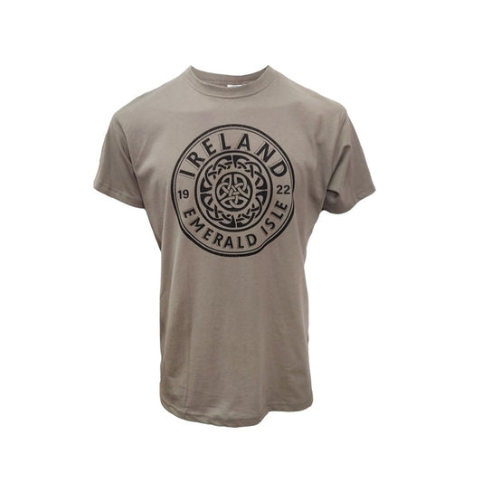 Ireland Emerald Isle Round Crest T-shirt