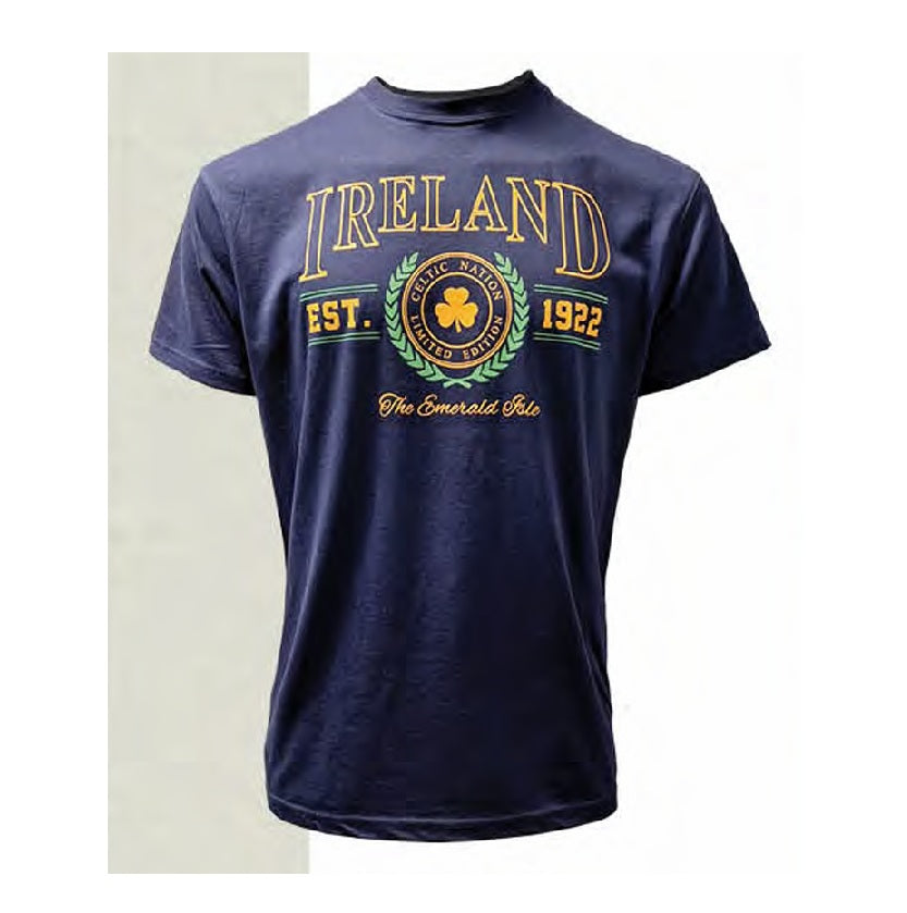 Navy Ireland Collegiate T-Shirt