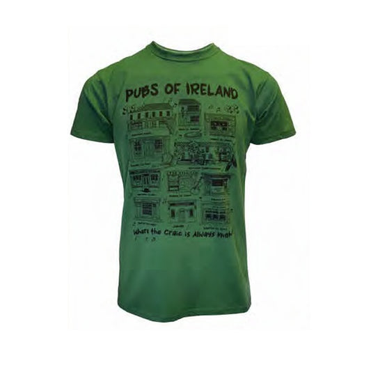 Kelly Green Pubs of Ireland T-Shirt