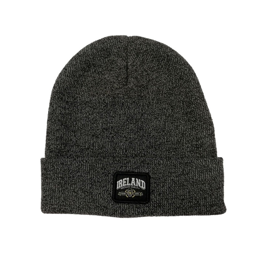 Grey Ireland Badge Knit Hat