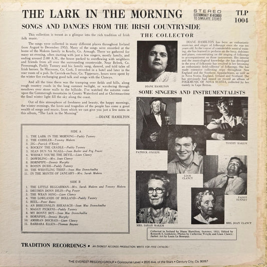 Various Artists - The Lark In the Morning LP VG+/VG+