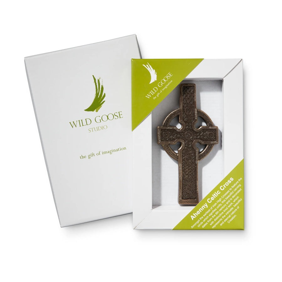 Ahenny Celtic Cross Bronze Plaque