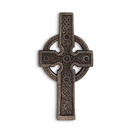 Ahenny Celtic Cross Bronze Plaque