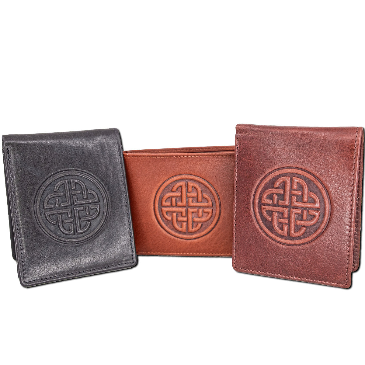 Conan Celtic Wallet - Black, Tan, or Brown