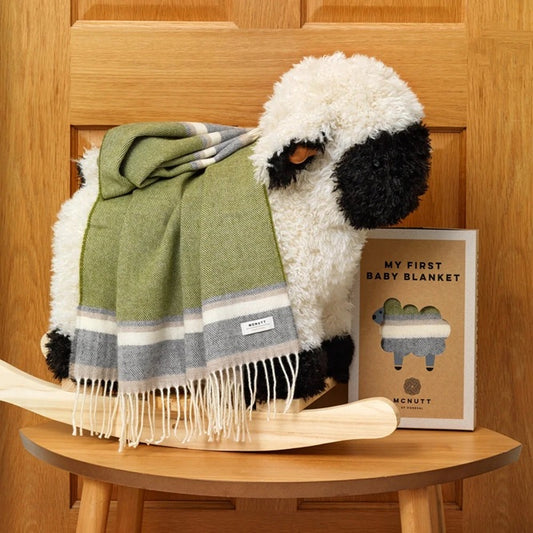 Irish Baby Blanket - Willow