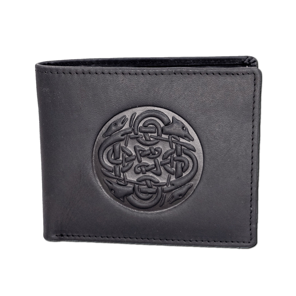 Cuchulainn Celtic Wallet - Black, Tan, or Brown