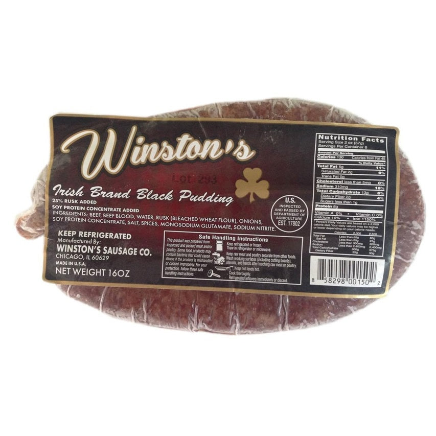 Black Pudding for Irish Breakfast