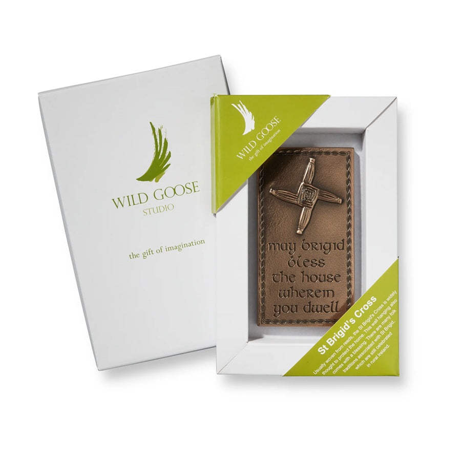 St. Brigid's Blessing Bronze Plaque