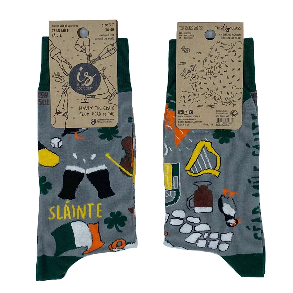Céad Míle Fáilte Socks