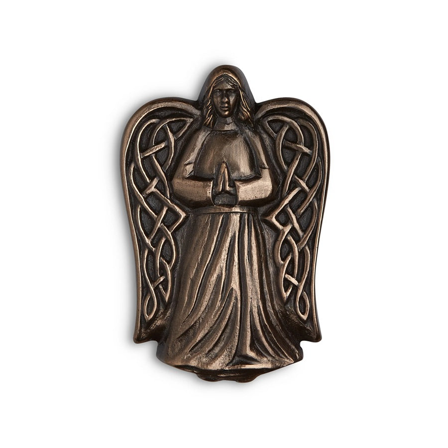 Celtic Angel Bronze Plaque
