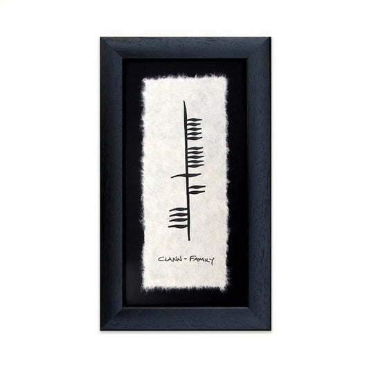 Family Framed Ogham