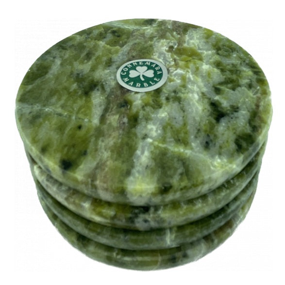 Connemara Marble Coasters - Set of Four