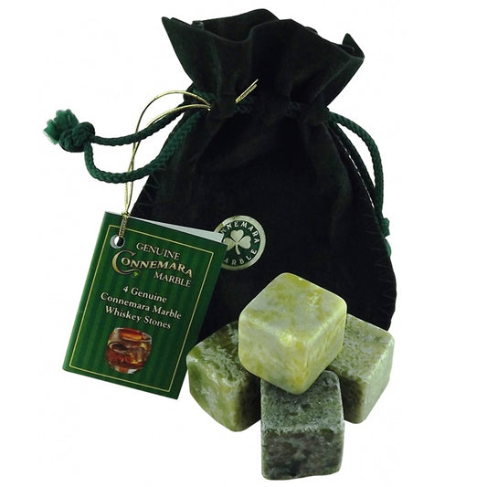 Connemara Marble Whiskey Stones - Set of Four