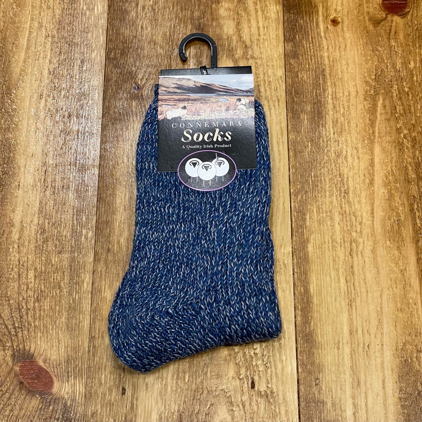 Extra Large Irish Heathered Socks