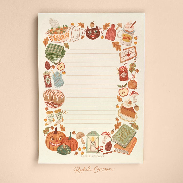 Dear Autumn Notepad