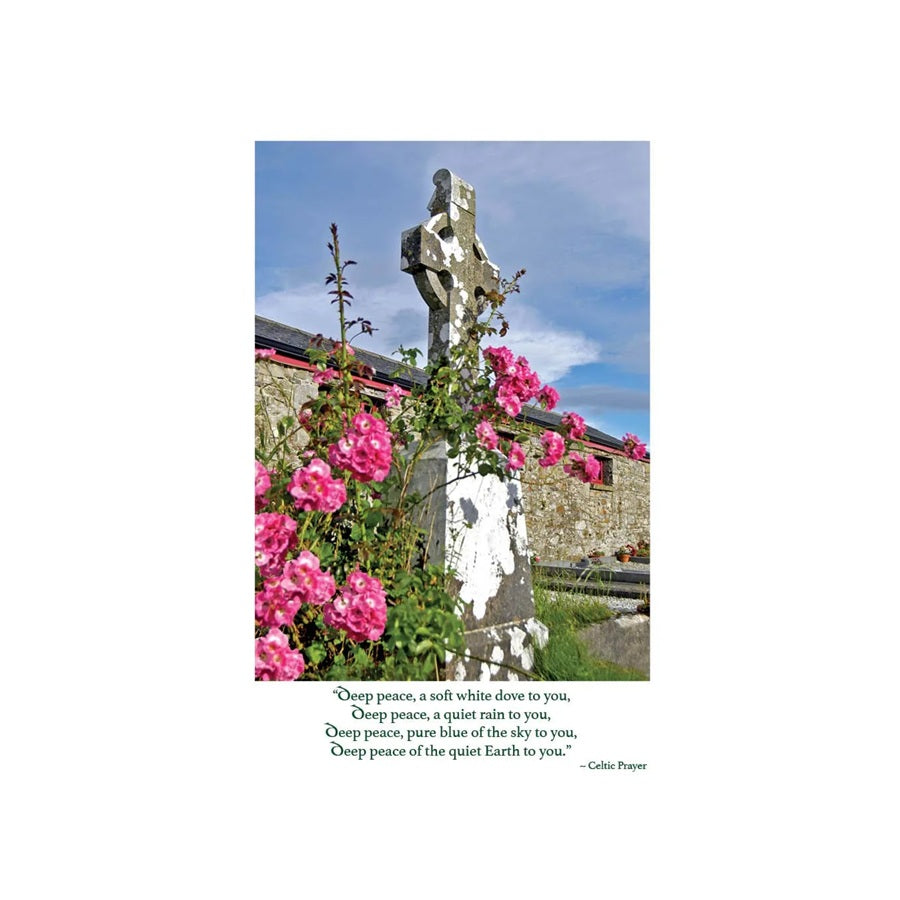 Deep Peace Sympathy Card