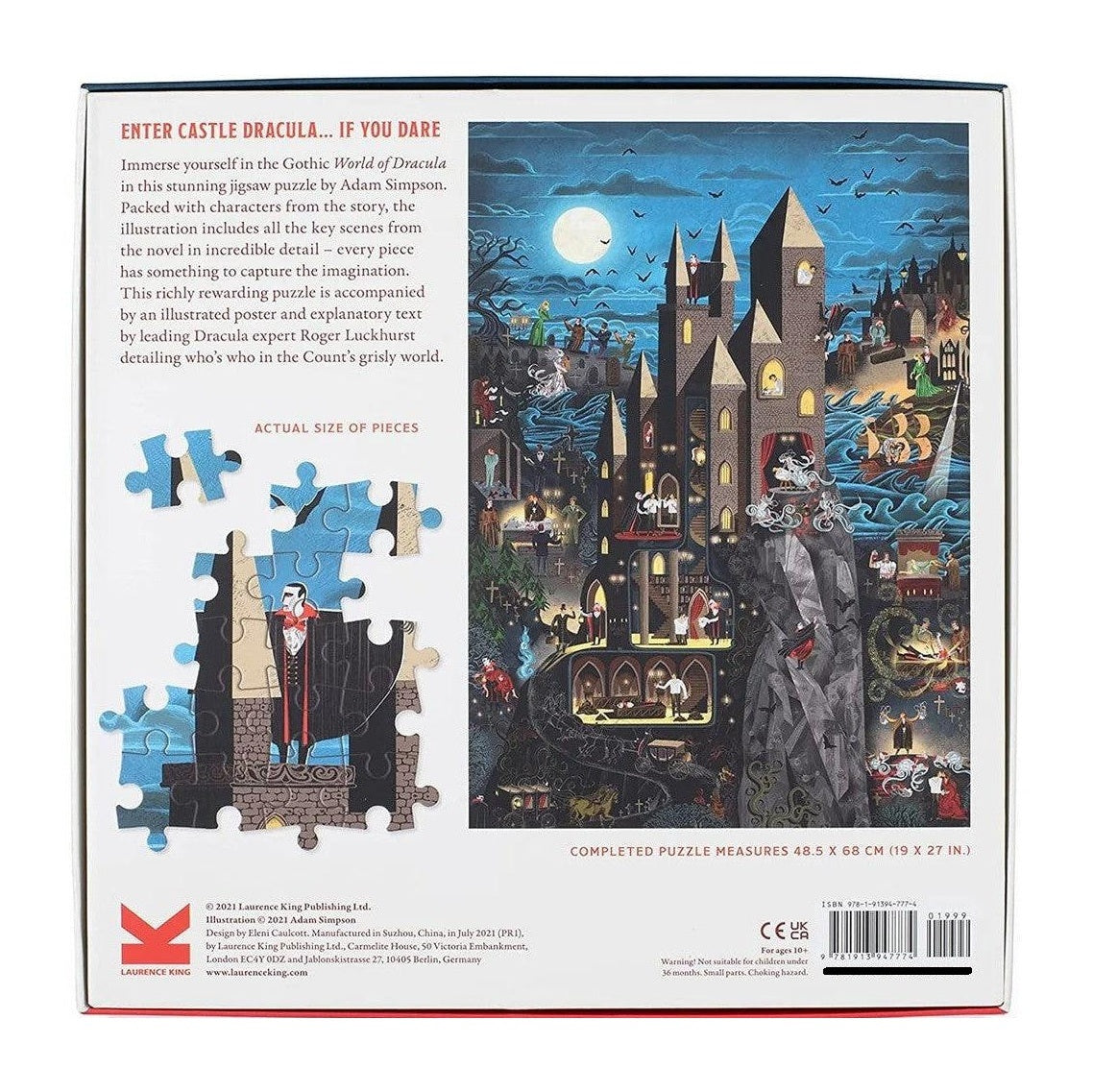 The World of Dracula 1000 Piece Puzzle
