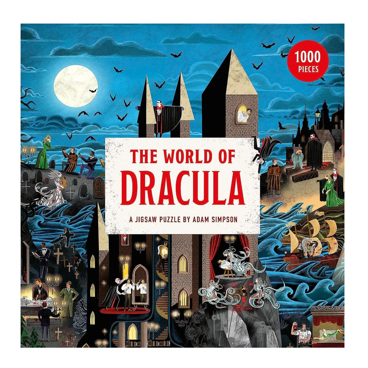 The World of Dracula 1000 Piece Puzzle