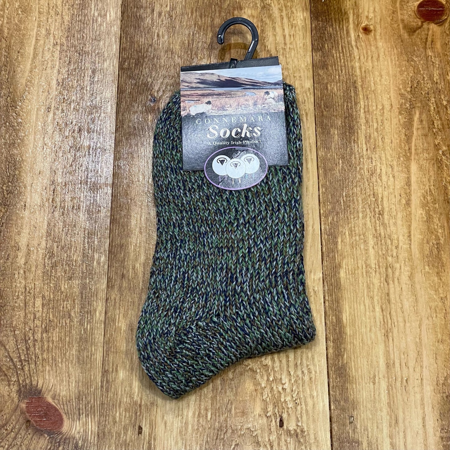 Extra Large Irish Heathered Socks