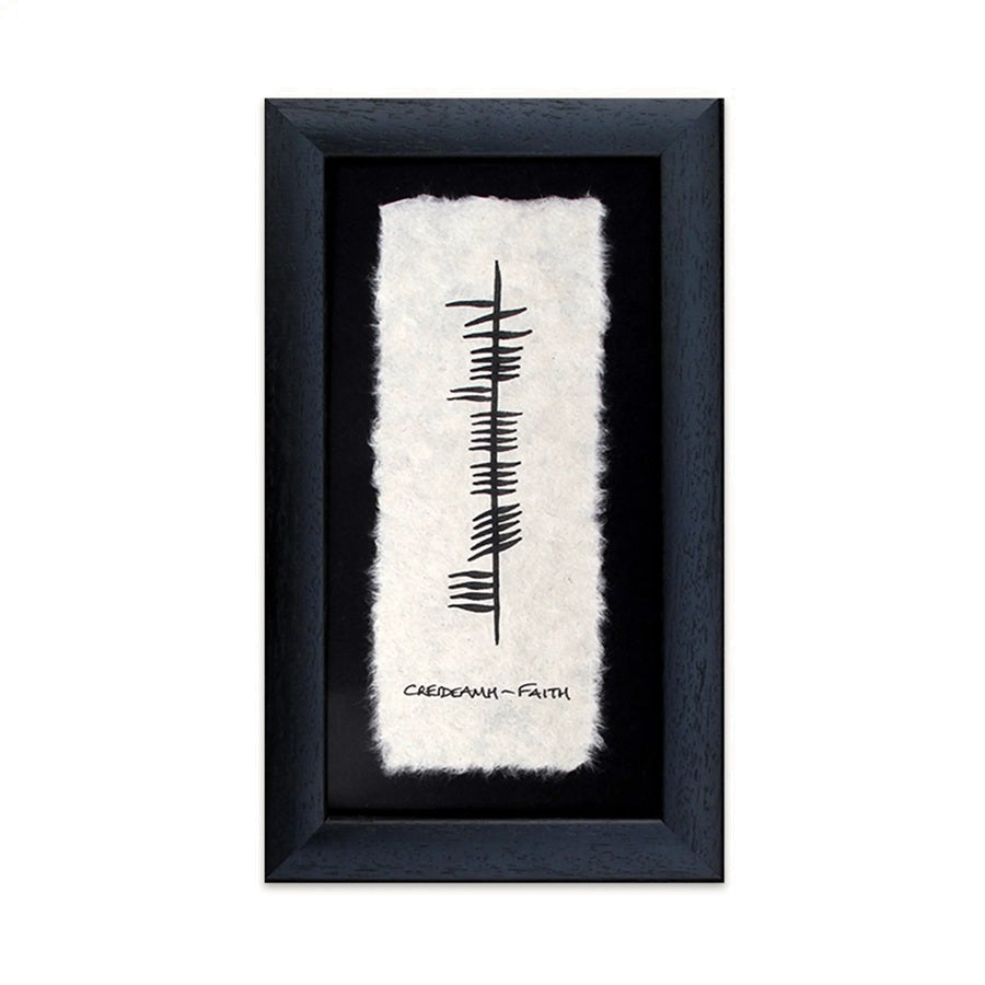 Faith Framed Ogham