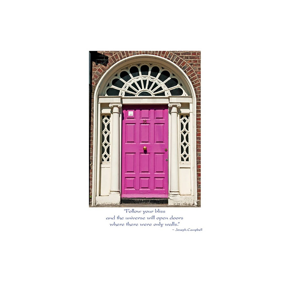 Follow Your Bliss Graduation Card