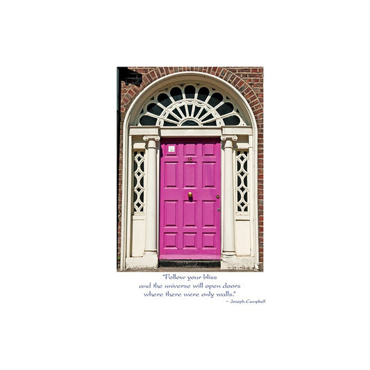 Follow Your Bliss Graduation Card