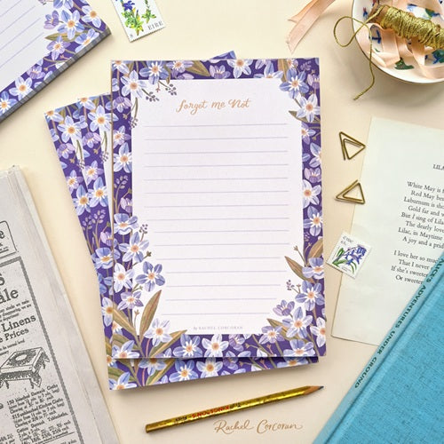 Forget Me Not Notepad