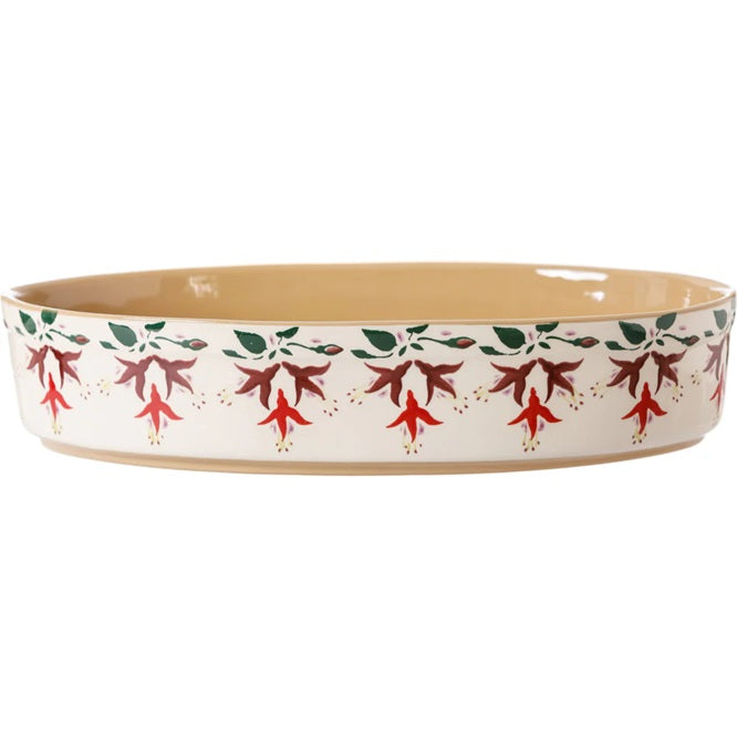 Medium Oval Oven Dish - Fuchsia
